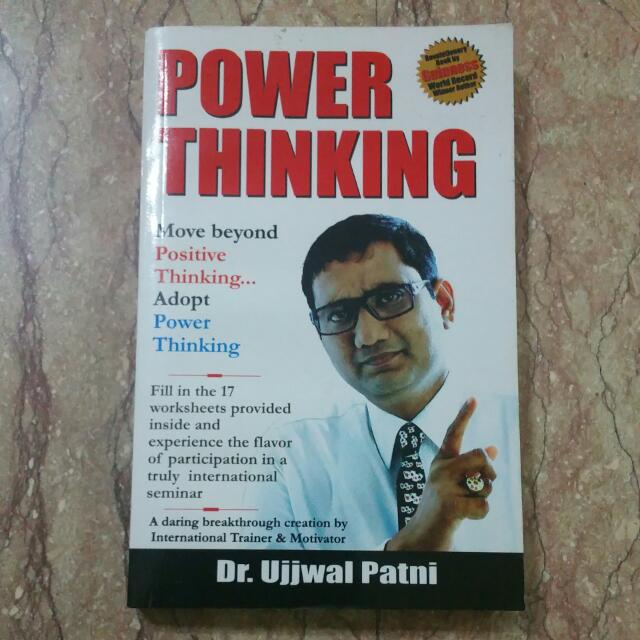 Power Thinking By Dr Ujjwal Patni Books Stationery Fiction On Carousell Features => image of quotes make and u can share it with social media. carousell