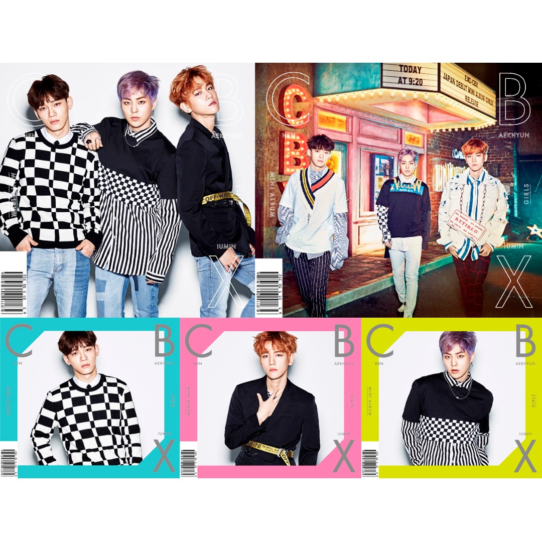 Sg Go Exo Cbx S Japanese Album Girls Hobbies Toys Memorabilia Collectibles K Wave On Carousell