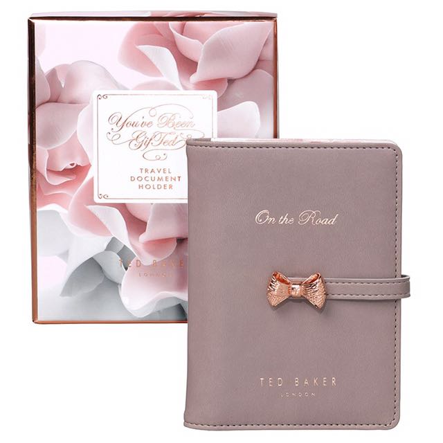 Ted Baker Porcelain Rose Travel Document Holder, Women's Fashion, Bags