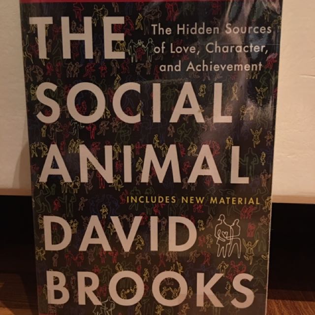 The Social Animal David Brooks Books Stationery Fiction On Carousell