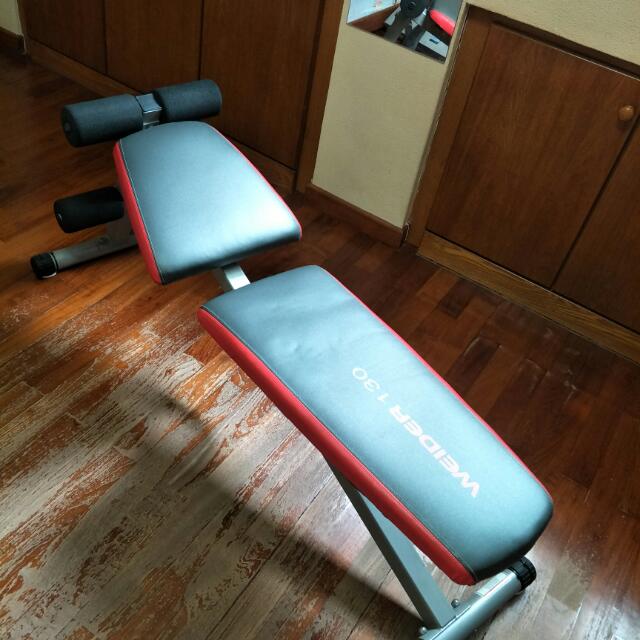 Weider best sale 130 bench