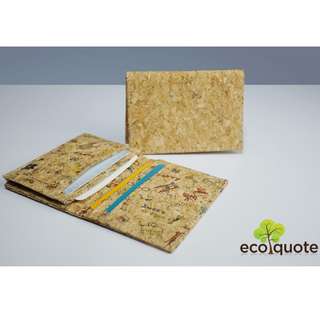 EcoQuote Cards Holder Handmade Cork Material