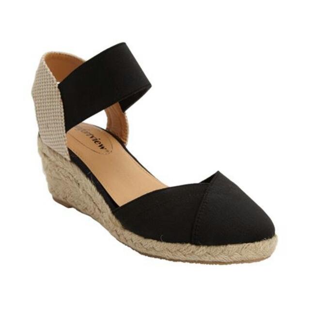 Abra Espadrille/Sandal ( Wide fit) by 