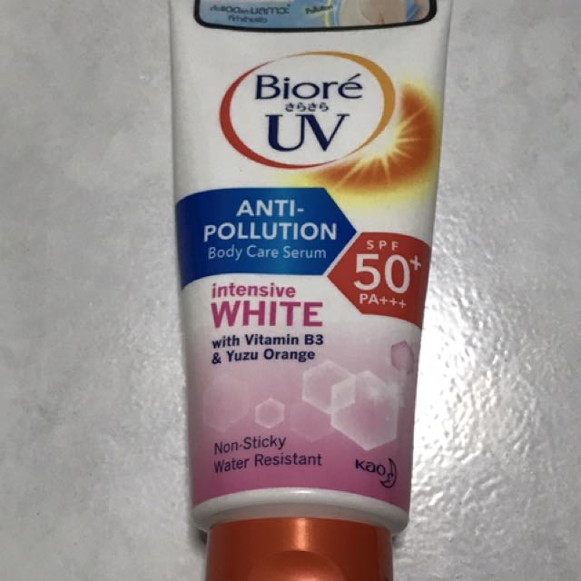 biore uv body serum