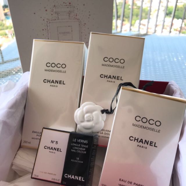 Chanel Gift Set (Perfume, Body Lotion, Shower gel Etc), Beauty & Personal  Care, Face, Face Care on Carousell