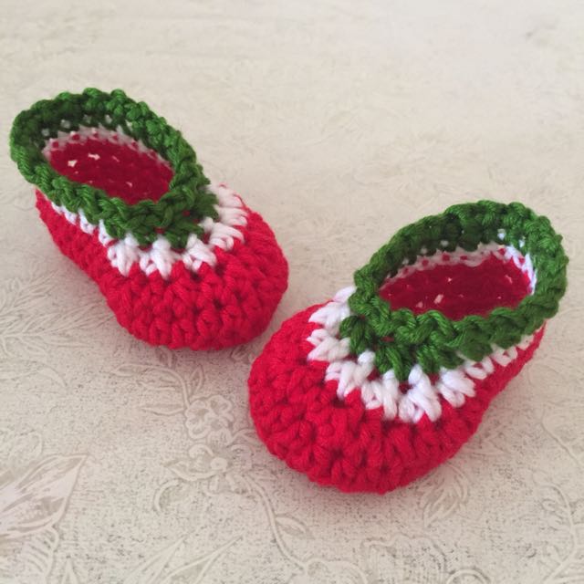 watermelon shoes baby