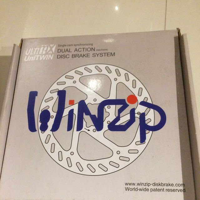Winzip Dual action mechanical disc brake system