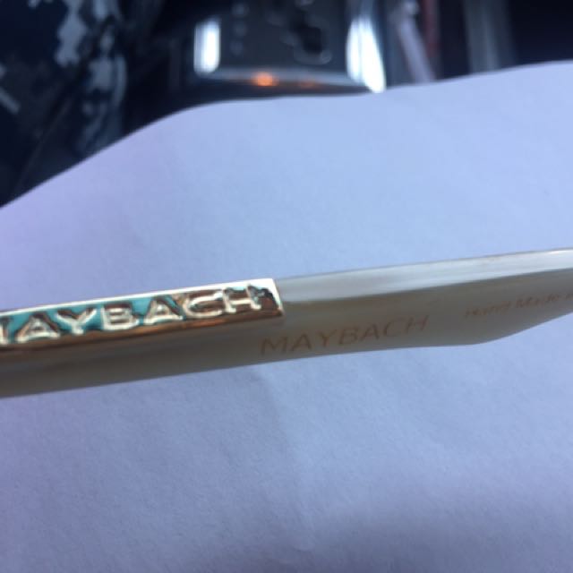 maybach buffalo horn glasses