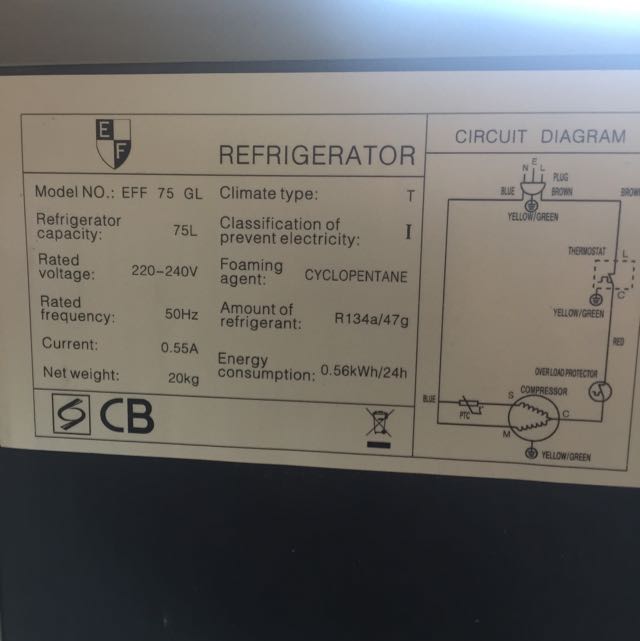 Mini Fridge, TV & Home Appliances, Kitchen Appliances, Refrigerators ...