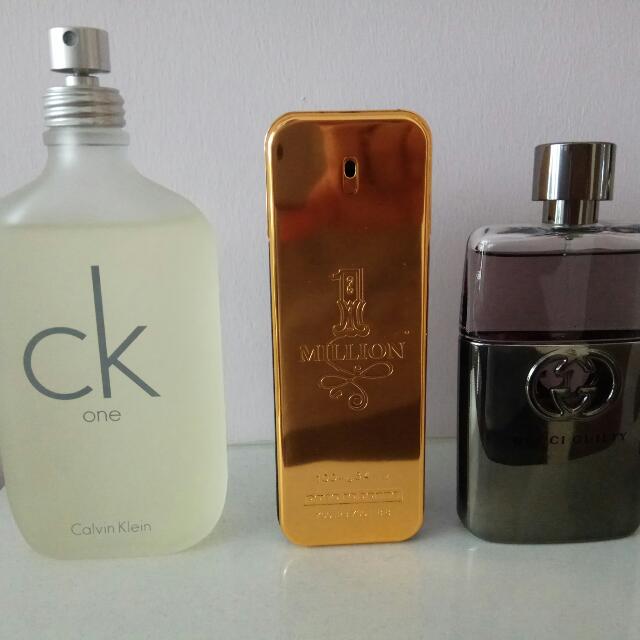 Paco Rabanne 1 Million, Gucci Guilty 