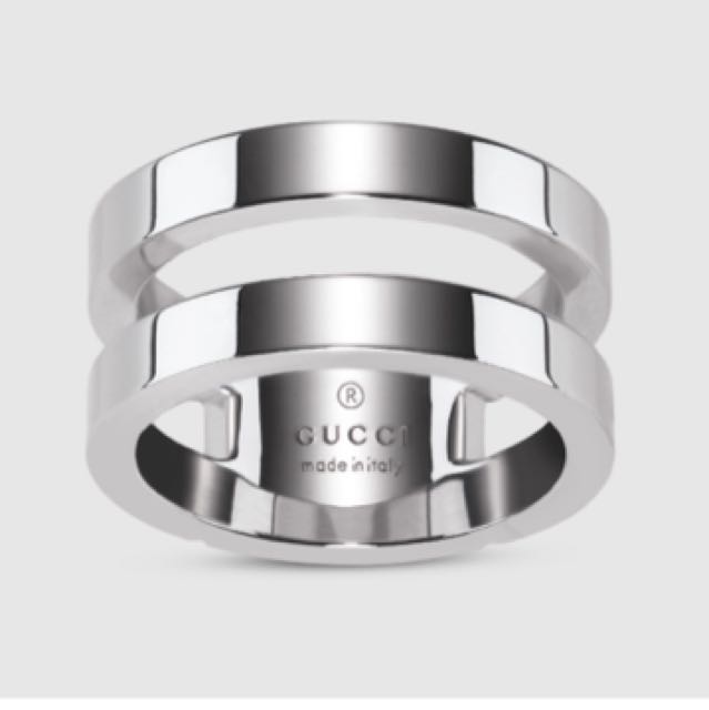 gucci sterling silver ring
