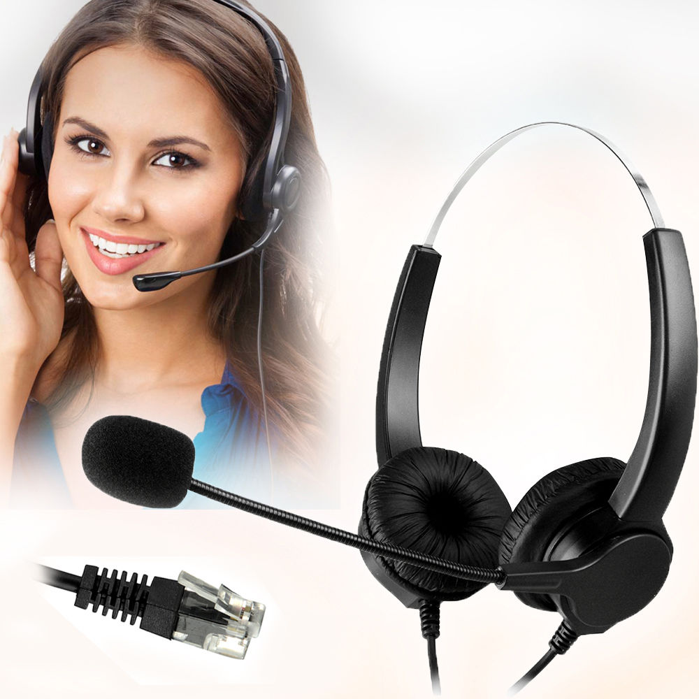 PChero Corded Telephone with Noise Cancellation Monaural Headset \u0026 Dialpad  for Call Center Office Bu_Welcome to PChero