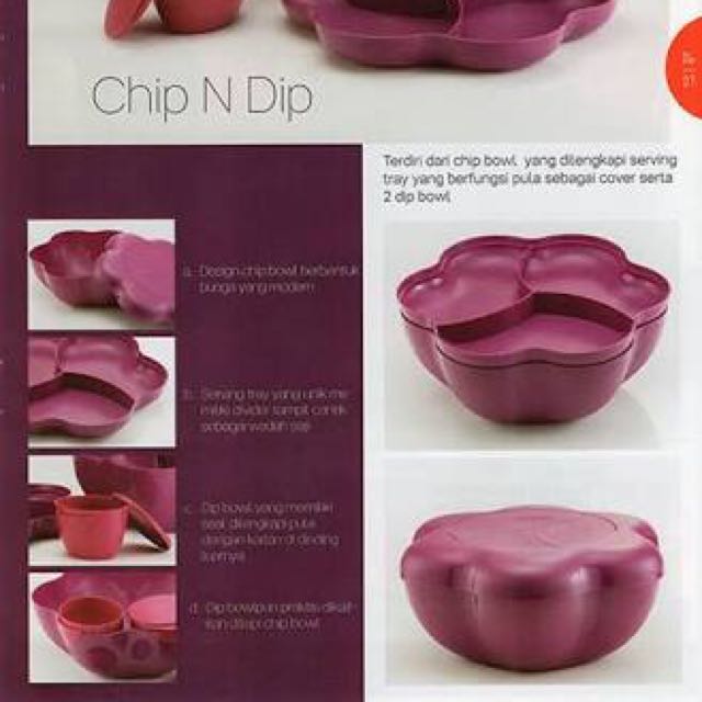 Tupperware chip n sales dip