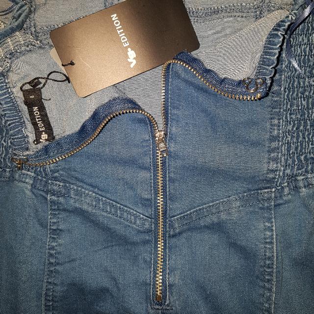 Valley girl denim discount dress