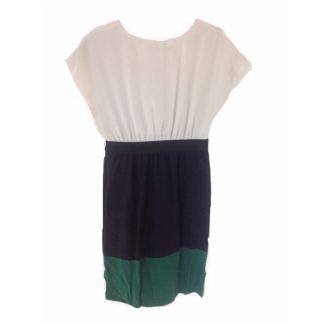 Zara Basic Color Block Dress Women s Fashion Tops Sleeveless on Carousell