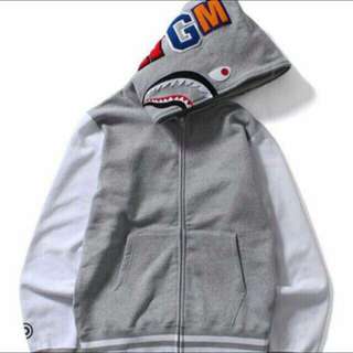 Grey Bape hoodie