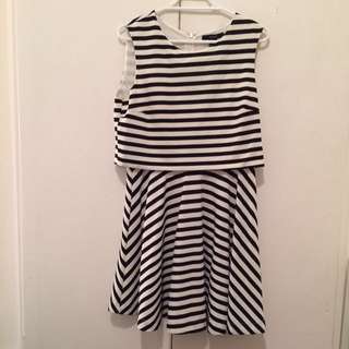 Forever 21 Striped Dress Brand New