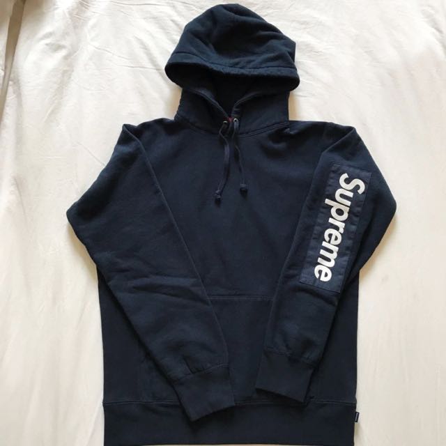 patch hoodie supreme