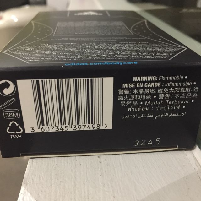 Adidas Perfume Ice Dive Price Slashed Health Beauty Hand Foot Care On Carousell