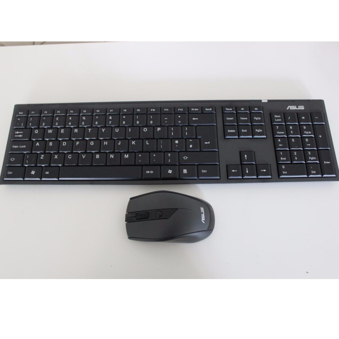 Brand New Asus Wireless Keyboard Mouse Set Model U79k M No 2 Computers Tech Parts Accessories Mouse Mousepads On Carousell