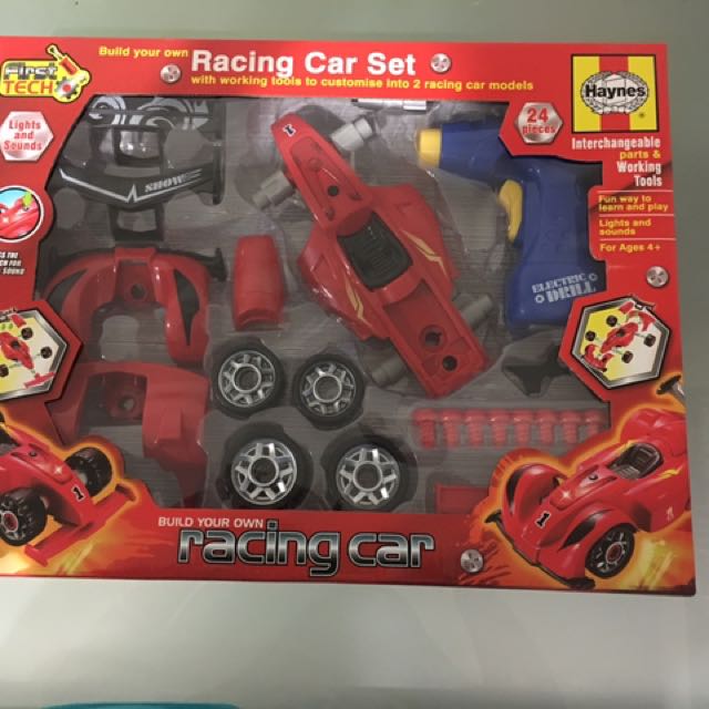 build your own race car toy