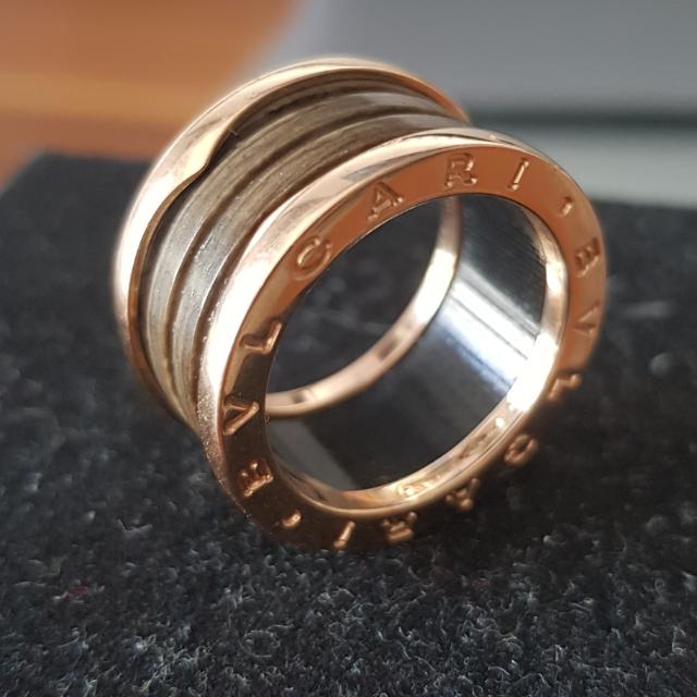 bvlgari b zero marble ring