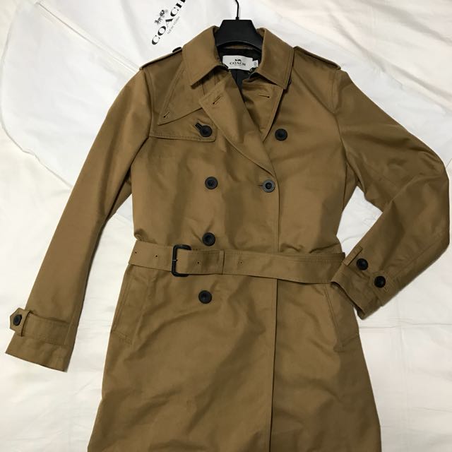 Coach Trenchcoat, Women's Fashion, Coats, Jackets and Outerwear on ...