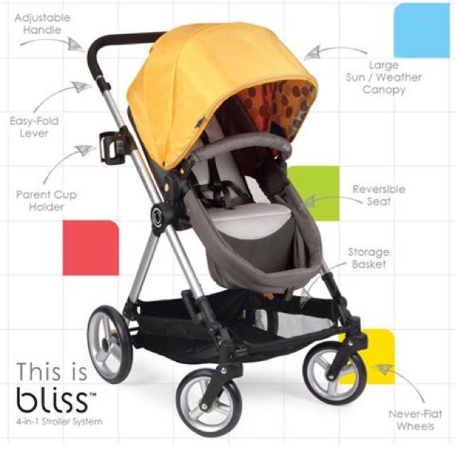 Contour bliss 4 in 1 stroller clearance