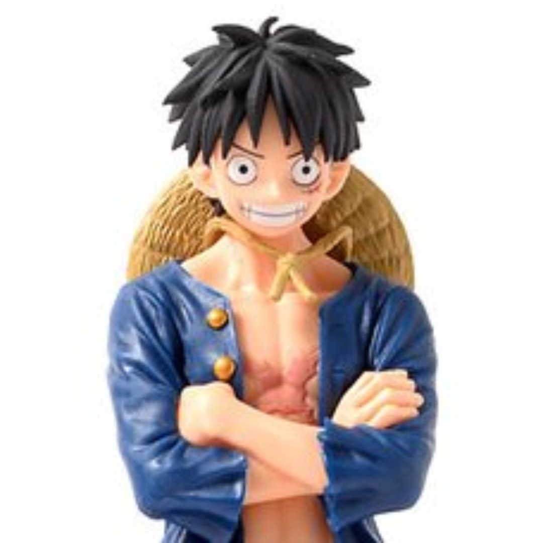 Craneking One Piece Jeans Freak Vol 1 Monkey D Luffy Banpresto Collectible Figure Hobbies Toys Toys Games On Carousell
