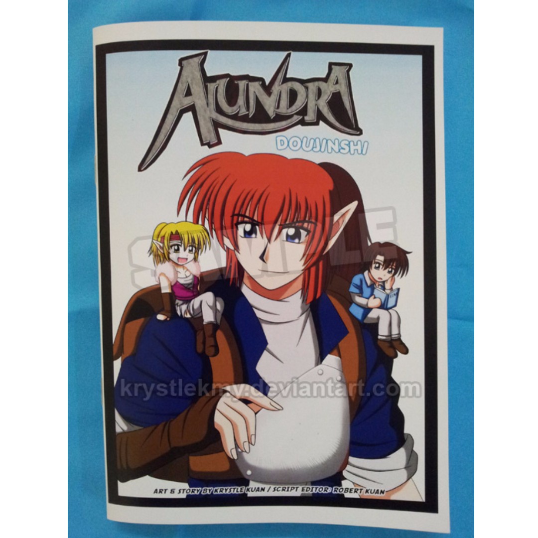 Fancomic Alundra Books Stationery Comics Manga On Carousell