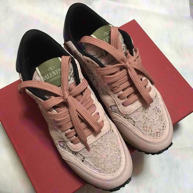 Valentino rockstud lace clearance