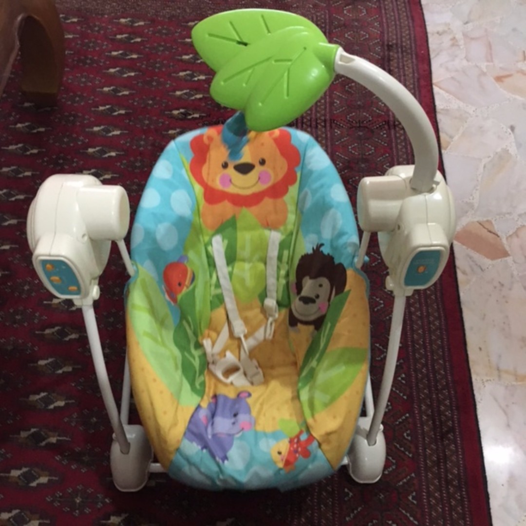 Fisher Price Precious Planet Blue Sky Space Saver Swing