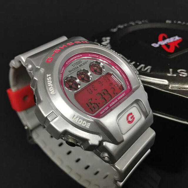 G shock best sale gray and pink