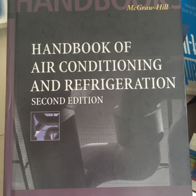 Handbook Of Aircon & Refrigeration, Hobbies & Toys, Books & Magazines