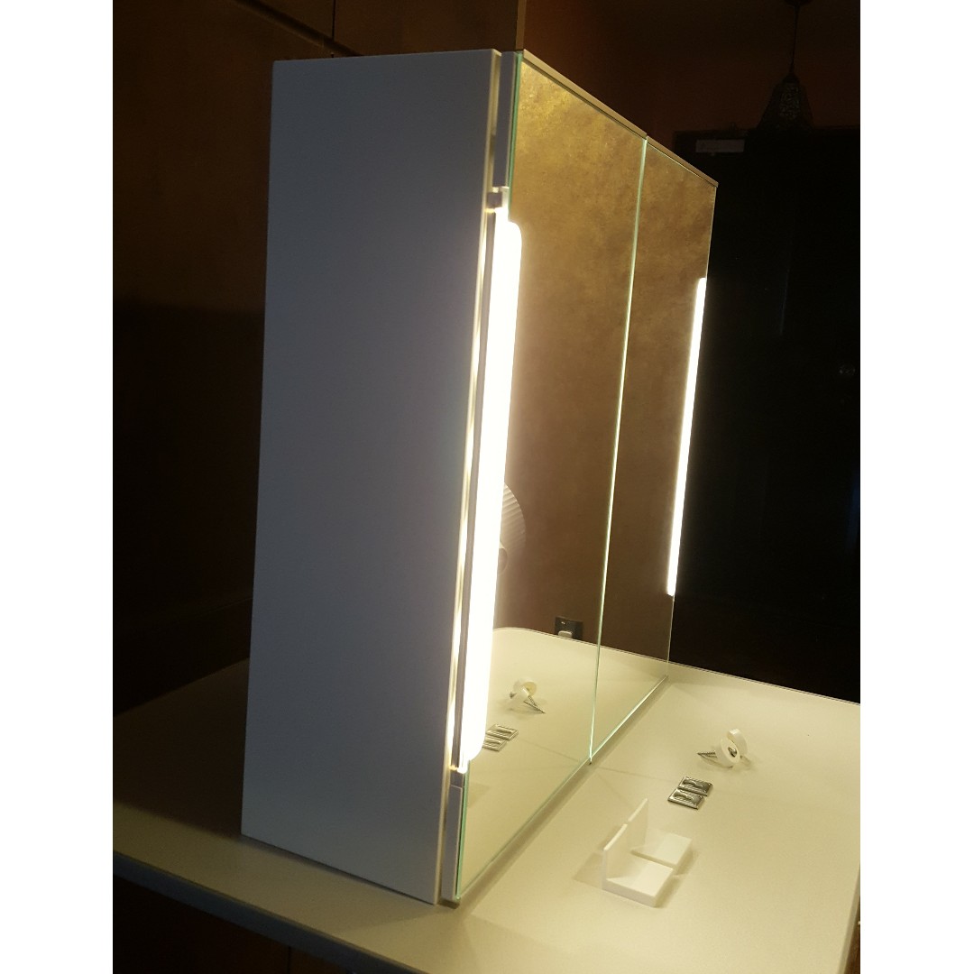 IKEA Mirror Bathroom Vanity Cabinet, Furniture & Home Living, Bathroom & Kitchen Fixtures on ...