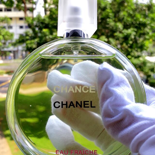 CHANEL CHANCE LAST PIECE Perfume Green Eau Fraiche EDT 100ml in a box  (sourced from US), Women's Fashion, Watches & Accessories, Other  Accessories on Carousell