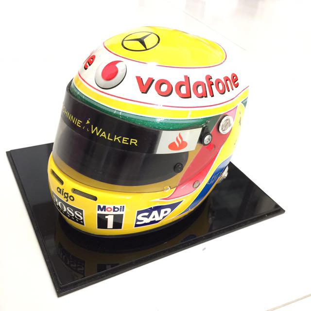 Lewis Hamilton Helmet Mclaren 1 2 Toys Games Others On Carousell