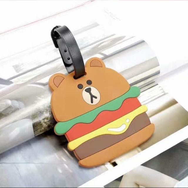line luggage tag