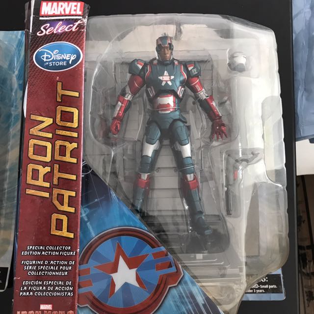 marvel select iron patriot