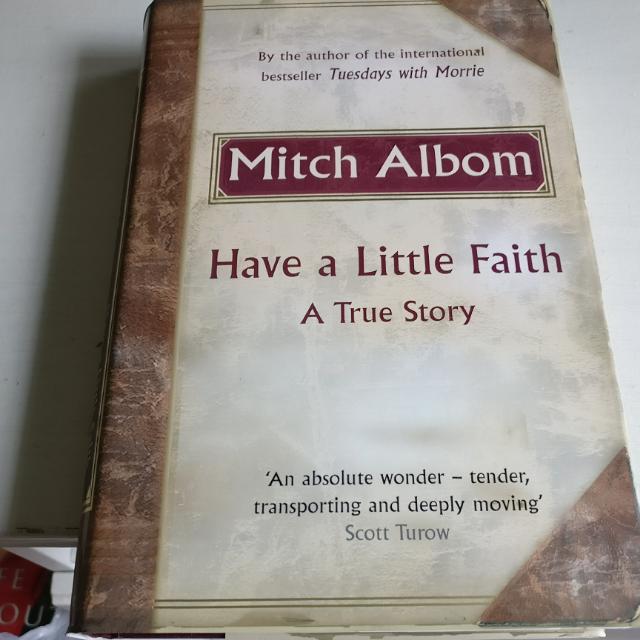 Mitch Albom Have A Little Faith A True Story Books Stationery