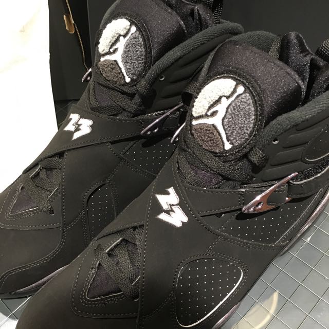 jordan 8 chrome mens