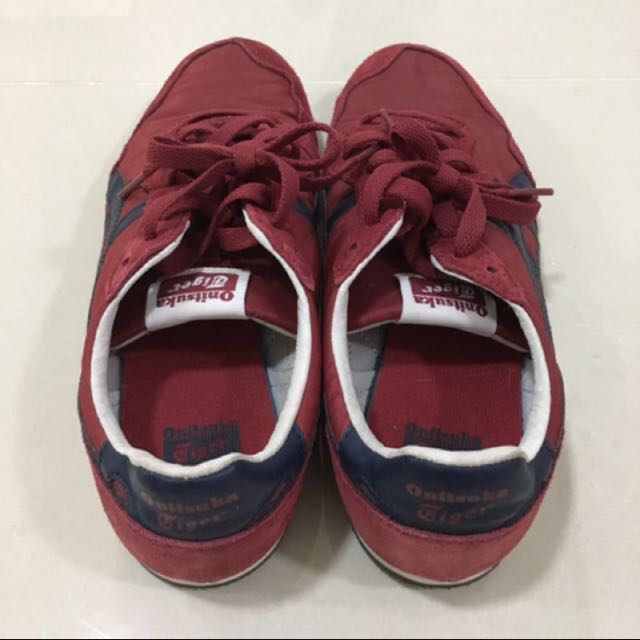 Onitsuka tiger serrano maroon sale
