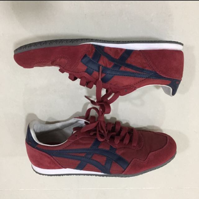 Onitsuka tiger deals serrano maroon