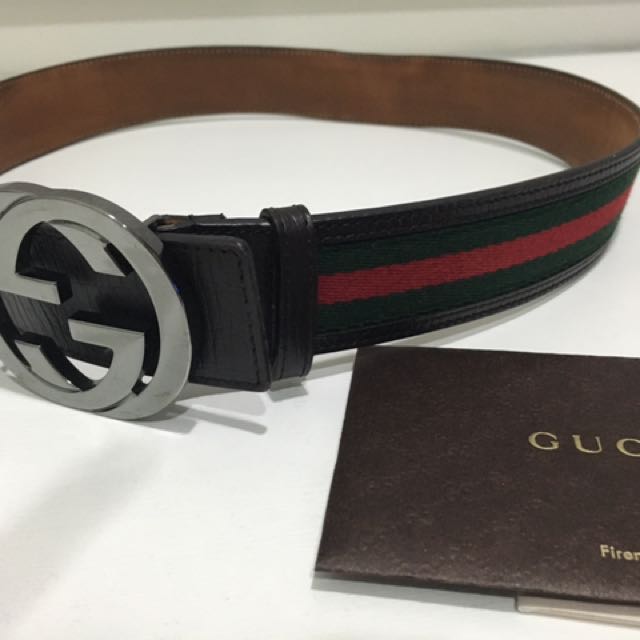 Original Gucci Belt (RM200), Men&#39;s Fashion, Accessories on Carousell