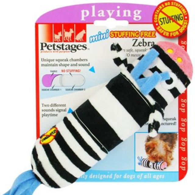 Petstages Stuffing Free Monkey And