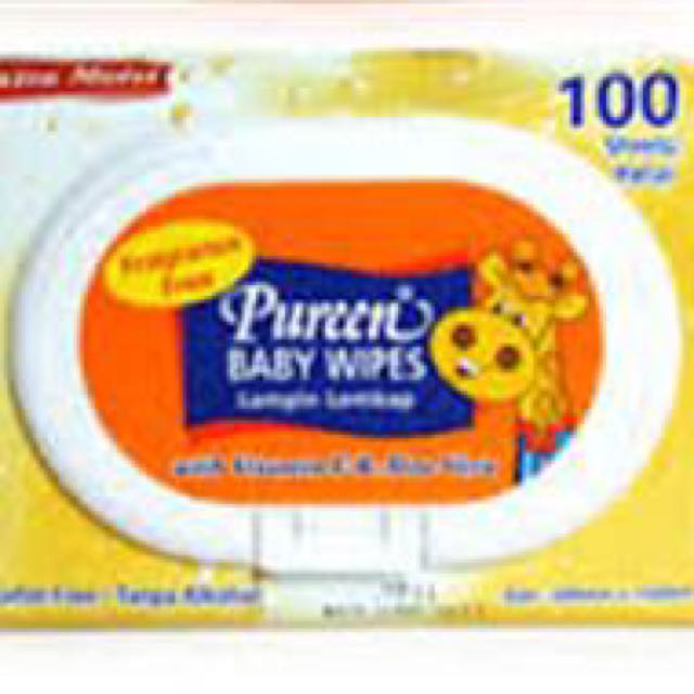 pureen wet tissue