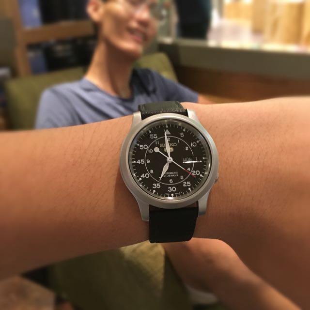 seiko men's snk809 seiko 5
