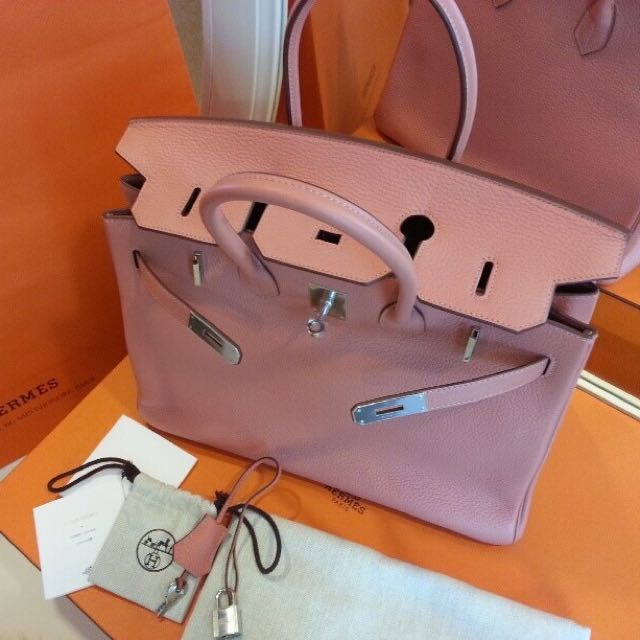 INSTOCK] Hermes Kelly 25 Etoupe Togo. GHW Stamp Y, Luxury, Bags & Wallets  on Carousell