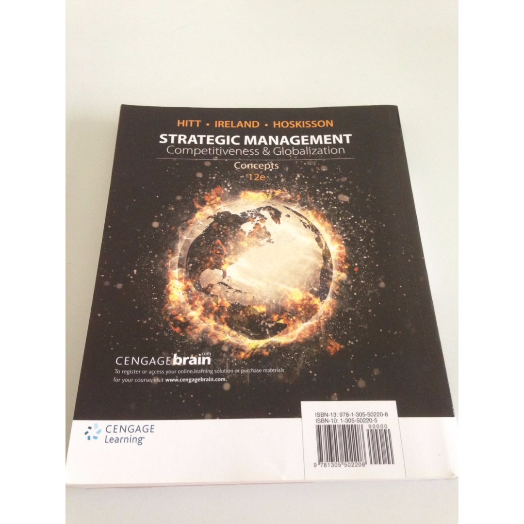 Strategic Management Concepts Competitiveness And Globalization