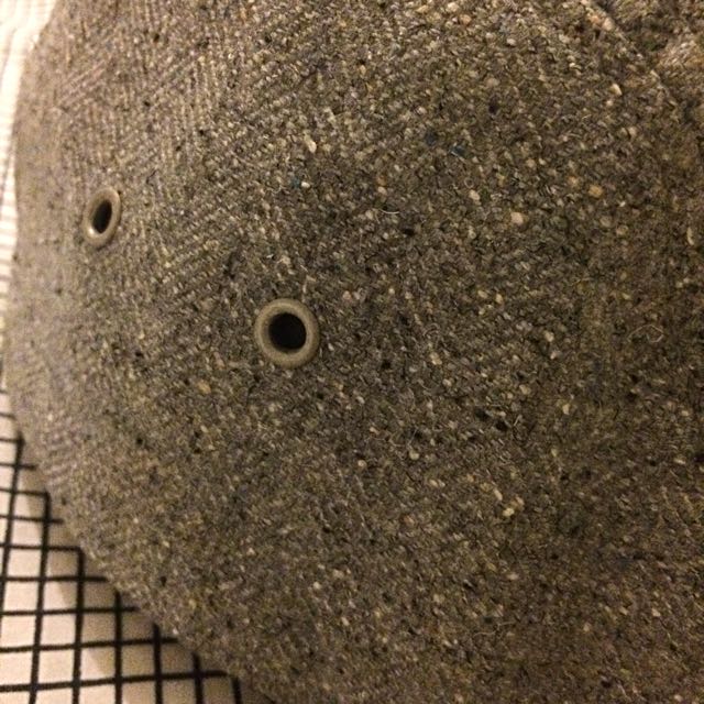 supreme herringbone donegal camp cap